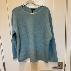 Eileen Fisher Cashmere Sweater in Aqua